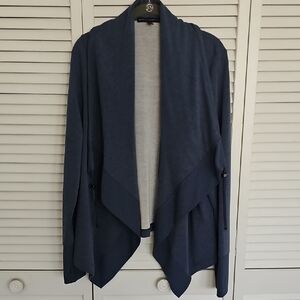 White House Black Market Draped Cardigan — Size L